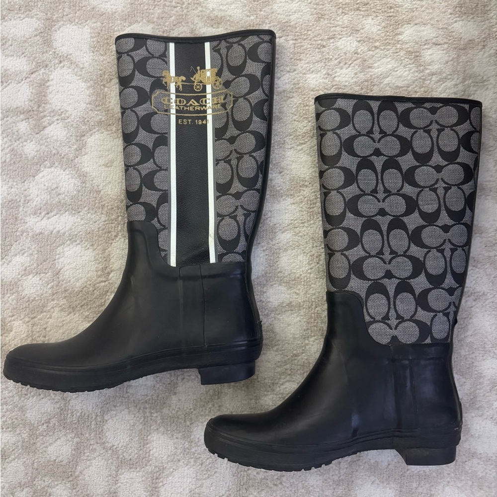 Coach Rainboots